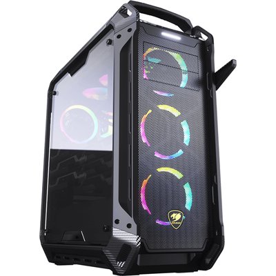 Cougar Panzer MAX-G Gaming Full Tower Κουτί Υπολογιστή με Πλαϊνό Παράθυρο Μαύρο