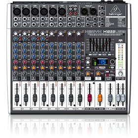 Behringer X-1222 USB Αναλογική Κονσόλα 12 Καναλιών με Phantom Power & 6 Εισόδους XLR