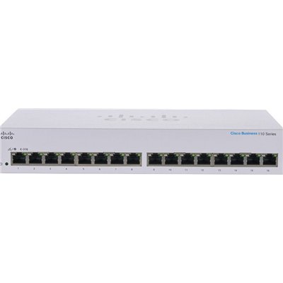Cisco CBS110-16T Unmanaged L2 Switch με 16 Θύρες Gigabit (1Gbps) Ethernet