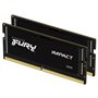 Kingston Fury Impact DDR5 32GB RAM με 2x16GB Modules και Ταχύτητα 5600 για Laptop KF556S40IBK2-32