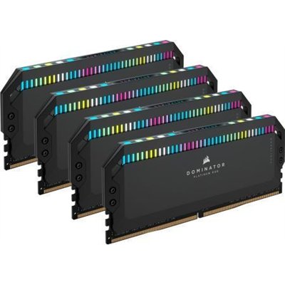 Corsair Dominator Platinum RGB DDR5 64GB RAM με 4x16GB Modules και Ταχύτητα 6400 για Desktop CMT64GX5M4B6400C32