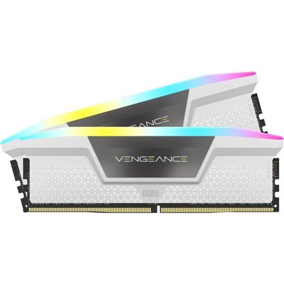 Corsair Vengeance RGB DDR5 32GB RAM με 2x16GB Modules και Ταχύτητα 6000 για Desktop CMH32GX5M2B6000C36W
