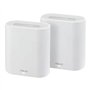 Asus ExpertWiFi EBM68 WiFi Mesh Network Access Point Wi‑Fi 6 Tri Band (2.4 & 5 & 6GHz) σε Διπλό Kit