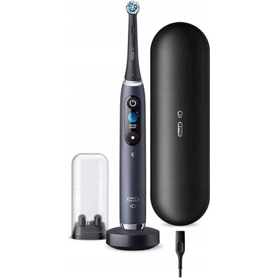 Oral-B iO Series 9 Ηλεκτρική Οδοντόβουρτσα με Αισθητήρα Πίεσης και Θήκη Ταξιδίου Black Onyx