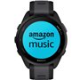 Garmin Forerunner 165 Music 43mm Αδιάβροχο Smartwatch με Παλμογράφο (Black/Slate Gray)