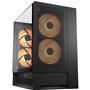 Cougar OmnyX Gaming Midi Tower Κουτί Υπολογιστή με ARGB Φωτισμό Μαύρο