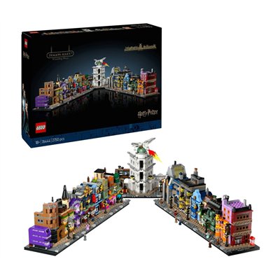 Lego Harry Potter Diagon Alley Wizarding Shops για 18+ Ετών 2750τμχ 76444