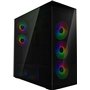 Arctic Xtender Midi Tower Κουτί Υπολογιστή με Πλαϊνό Παράθυρο Μαύρο