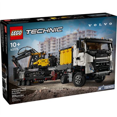 Lego Technic Volvo FMX Truck & EC230 Electric Excavator για 10+ Ετών 2274τμχ 42175
