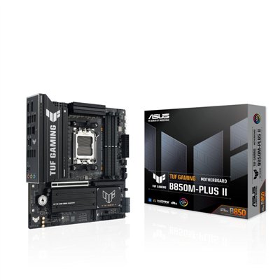 Asus TUF GAMING B850M-PLUS II Motherboard Micro ATX με AMD AM5 Socket 90MB1MT0-M0EAY0