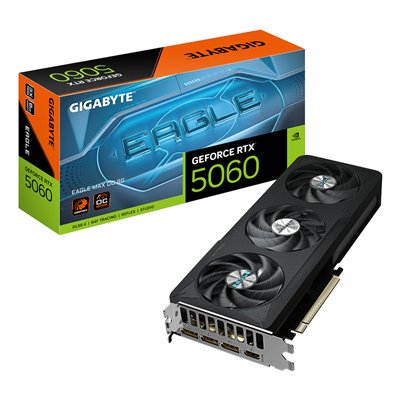 Gigabyte GeForce RTX 5060 8GB GDDR7 Eagle MAX OC Κάρτα Γραφικών GV-N5060EAGLEMAX OC-8GD
