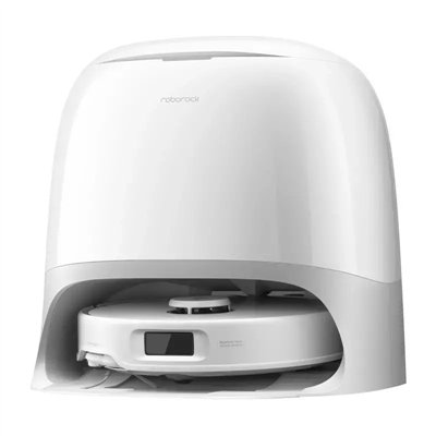 Roborock Qrevo Curv 5A1 Σκούπα Ρομπότ για Σκούπισμα & Σφουγγάρισμα με Χαρτογράφηση και Wi-Fi Λευκή