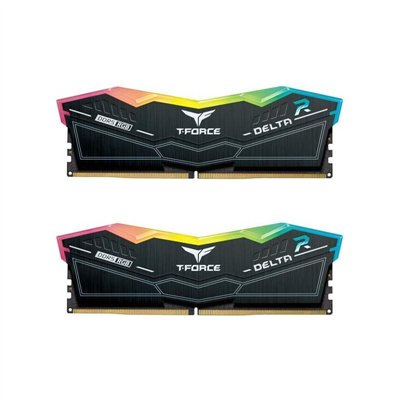 TeamGroup T-Force Delta RGB DDR5 64GB RAM με 2x32GB Modules και Ταχύτητα 6000 για Desktop FF3D564G6000HC38ADC01