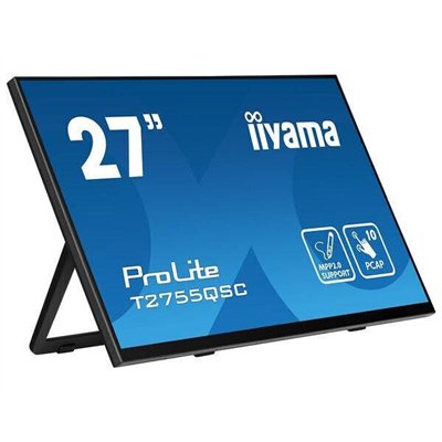 Iiyama Prolite IPS Touch Monitor 27" QHD 2560x1440 με Χρόνο Απόκρισης 5ms GTG