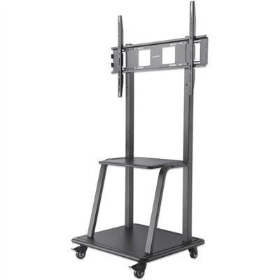 Manhattan Ultra Heavy-Duty Height-Adjustable Βάση Τηλεόρασης Δαπέδου έως 100" και 150kg
