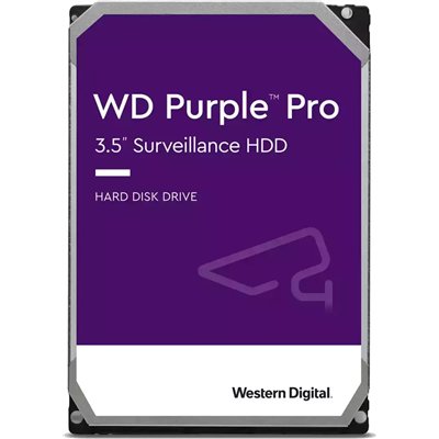 Western Digital Purple Pro Surveillance 18TB HDD Σκληρός Δίσκος 3.5" SATA III 7200rpm με 512MB Cache για Καταγραφικό WD181PURP