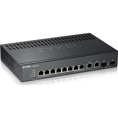 Zyxel GS2220-10 Managed L2 Switch με 8 Θύρες Gigabit (1Gbps) Ethernet και 2 SFP Θύρες