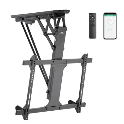 Maclean Energy MC-880T Βάση Τηλεόρασης Οροφής με Βραχίονα έως 32" και 35kg Μαύρο