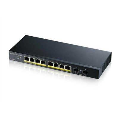 Zyxel GS1100-10HP-EU0102F v2 Managed L2 PoE Switch με 8 Θύρες Gigabit (1Gbps) Ethernet