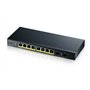 Zyxel GS1100-10HP-EU0102F v2 Managed L2 PoE Switch με 8 Θύρες Gigabit (1Gbps) Ethernet