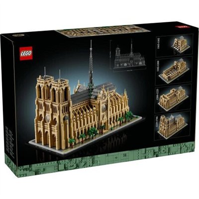 Lego Architecture Notre-Dame De Paris για 18+ Ετών 4383τμχ 21061