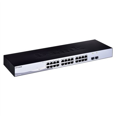 D-Link DGS-1210-28/E v3 Managed L2 Switch με 24 Θύρες Gigabit (1Gbps) Ethernet