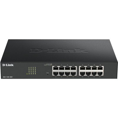 D-Link DGS-1100-16V2 Managed L2 Switch με 16 Θύρες Gigabit (1Gbps) Ethernet