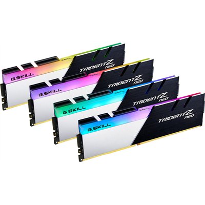 G.Skill Trident Z Neo DDR4 64GB RAM με 4x16GB Modules και Ταχύτητα 3200 για Desktop F4-3200C16Q-64GTZN