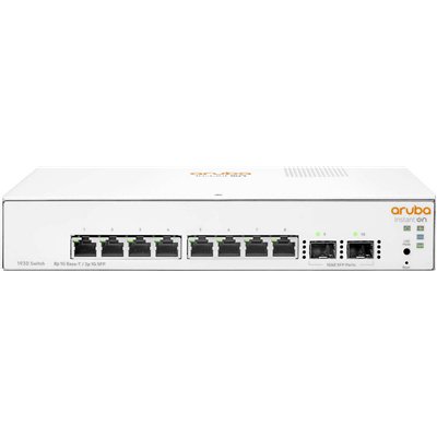 Aruba Instant On 1930 8G 2SFP Managed L3 / L2 Switch με 8 Θύρες Gigabit (1Gbps) Ethernet και 2 SFP Θύρες