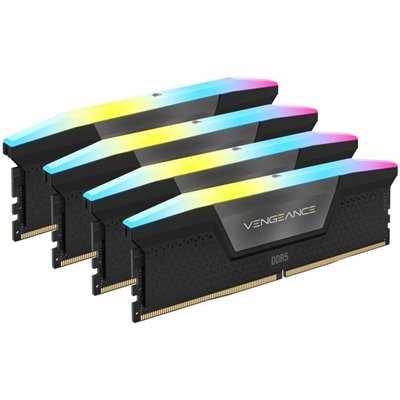 Corsair Vengeance RGB DDR5 64GB RAM με 4x16GB Modules και Ταχύτητα 6600 για Desktop CMH64GX5M4B6600C32