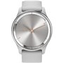 Garmin Vívomove Trend Stainless Steel 40mm Αδιάβροχο Smartwatch με Παλμογράφο (Ασημί)