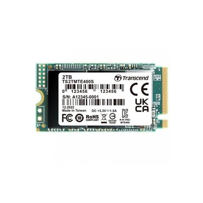 Transcend SSD 2TB M.2 NVMe PCI Express 3.0 TS2TMTE400S