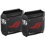 Asus ROG Rapture GT6 WiFi Mesh Network Access Point Wi‑Fi 6 Tri Band (2.4 & 5 & 5GHz) σε Διπλό Kit Μαύρο