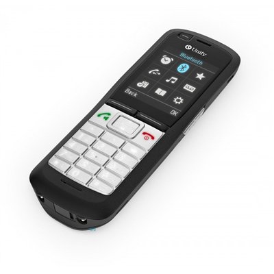 Siemens OpenScape DECT Phone R6 Ασύρματο Τηλέφωνο με Ελληνικό Μενού Μαύρο