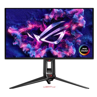 Asus 90LM0B30-B01971 OLED Monitor 27" 4K 3840x2160 240Hz με Χρόνο Απόκρισης 0.03ms GTG