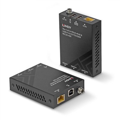Kvm Extender Lindy 70m Cat.6 Hdmi 4k60 Usb & Audio