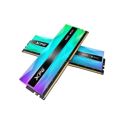 Adata XPG Lancer Neon RGB DDR5 32GB RAM με 2x16GB Modules και Ταχύτητα 6400 για Desktop AX5U6400C3216G-DCLANRSG
