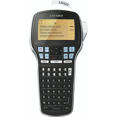 Dymo 420P Ηλεκτρονικός Ετικετογράφος Χειρός σε Μαύρο Χρώμα S0915440