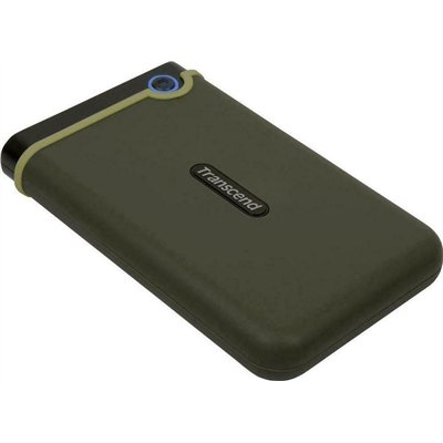 Transcend StoreJet 25M3 USB 3.0 Εξωτερικός HDD 4TB 2.5" Military Green