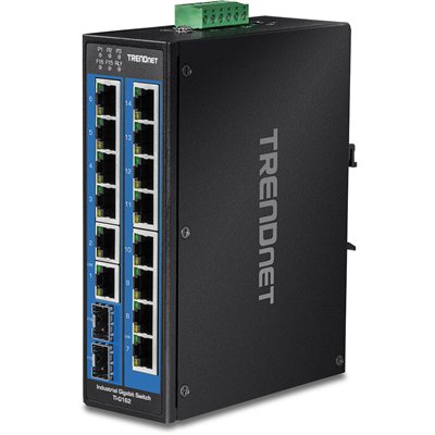 Trendnet TI-G162 Unmanaged L2 Switch με 14 Θύρες Gigabit (1Gbps) Ethernet και 2 SFP Θύρες