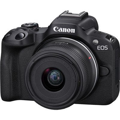 Canon EOS R50 Mirrorless Φωτογραφική Μηχανή Kit (RF-S 18-45mm f/4.5-6.3 IS STM) Μαύρη