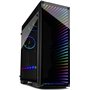 Inter-Tech X-908 Infini2 Gaming Midi Tower Κουτί Υπολογιστή με Πλαϊνό Παράθυρο και RGB Φωτισμό Μαύρο