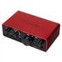 Focusrite Εξωτερική Επαγγελματική Κάρτα Ήχου Scarlett Solo 4th Gen Συνδεσιμότητα USB για PC