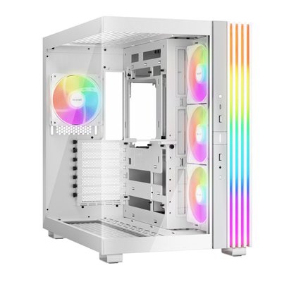 Be Quiet Light Base 600 LX Gaming Midi Tower Κουτί Υπολογιστή με Πλαϊνό Παράθυρο και RGB Φωτισμό Λευκό