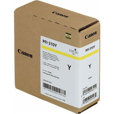 Canon PFI-310 Γνήσιο Μελάνι Εκτυπωτή InkJet Κίτρινο (2362C001)