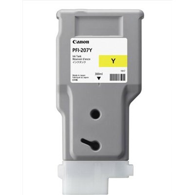 Canon PFI-207 Γνήσιο Μελάνι Εκτυπωτή InkJet Κίτρινο (8792B001)