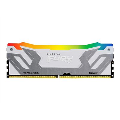 Kingston Fury Renegade RGB DDR5 με Module 1x24GB και Ταχύτητα 8400 για Desktop KF584CU40RWA-24