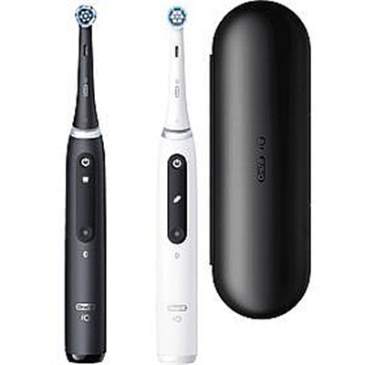 Oral-B iO Series 5 Ηλεκτρική Οδοντόβουρτσα με Αισθητήρα Πίεσης και Θήκη Ταξιδίου