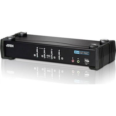 Aten 4-Port USB DVI/Audio KVMP