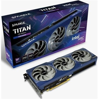 Sparkle ARC B580 12GB GDDR6 TITAN Nox OC Κάρτα Γραφικών SB580TB-12GOC